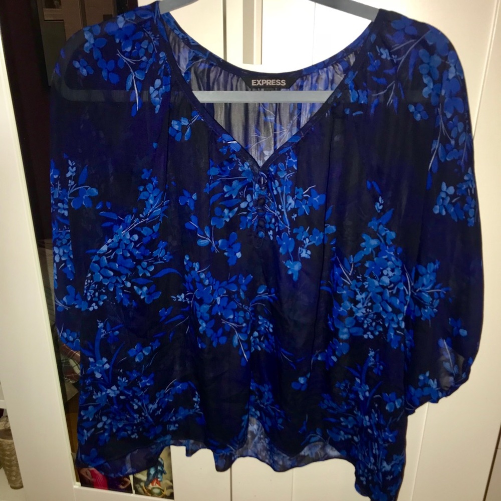 Express Floral Blouse